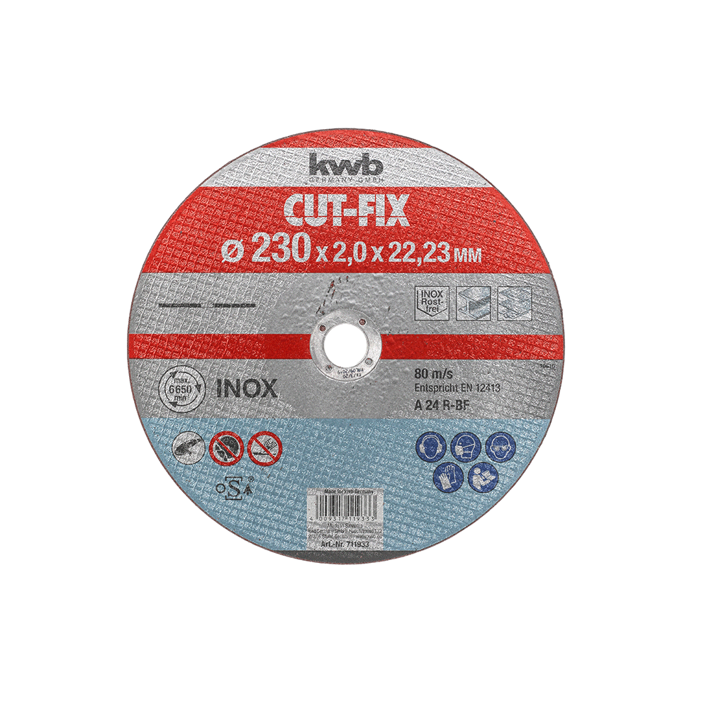 KWB cut-fix rezna ploča za metal 230x2,0 mm