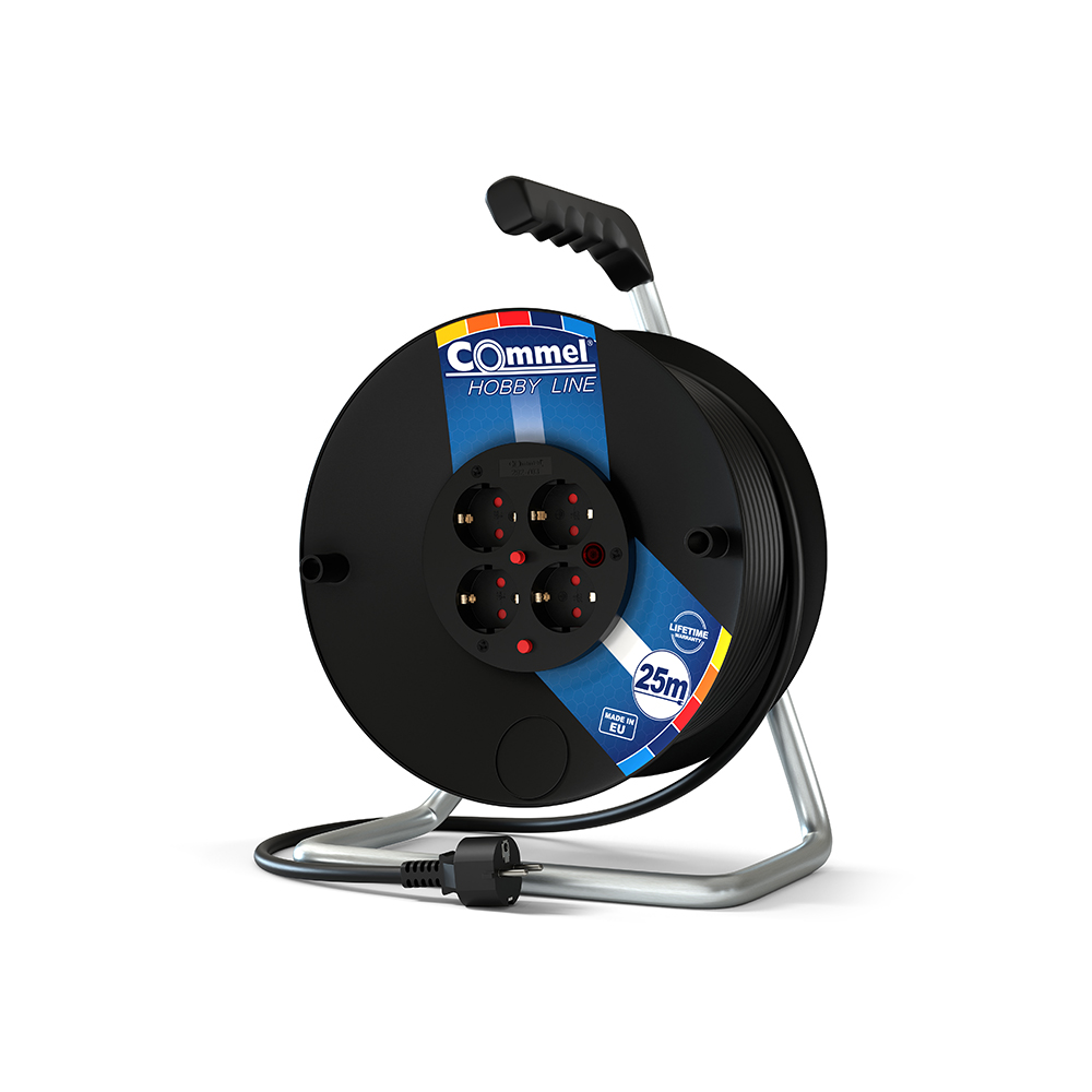 COMMEL kabelska motalica 25m 3x2,5 PVC hobby 0959