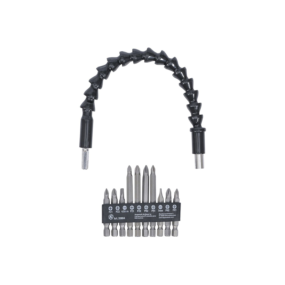 BGS set bitova s fleksibilnim adapterom 11 dj. 20804
