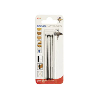 DREMEL list pile za precizno rezanje u drvetu Moto-Saw MS52, 5 kom