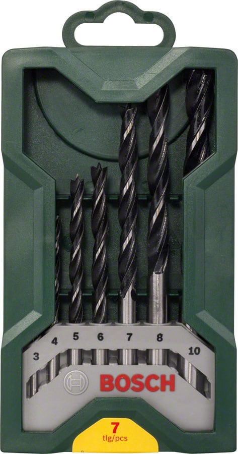 BOSCH set svrdala za drvo 7-dijelni Mini X-Line - Slika 2