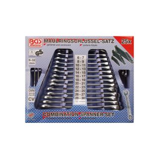 BGS set viljuškasto-okastih ključeva 6-32 mm 25 dj. pro+ 1190