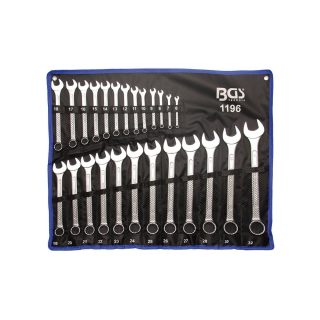 BGS set viljuškasto-okastih ključeva 6-32 mm 25 dj. pro+ 1196