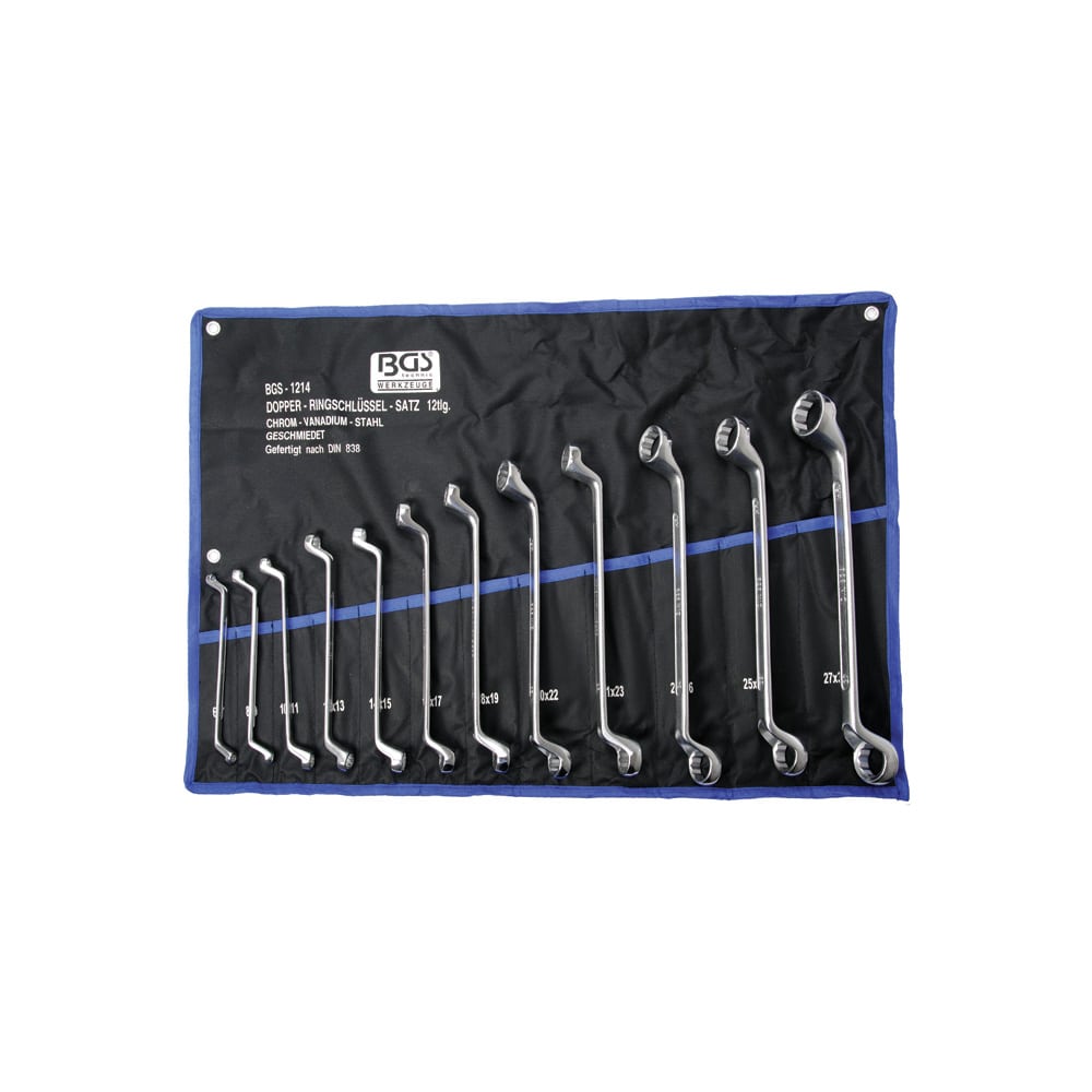 BGS set okastih ključeva 6x7-30x32 mm 12 dj. pro+ 1214