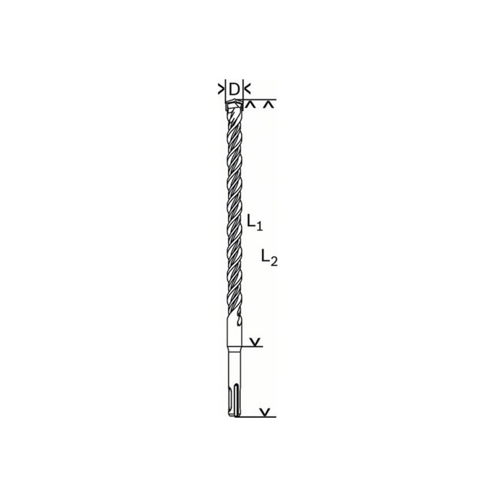BOSCH SDS-plus-5 svrdlo za beton 10x465/400 mm - Slika 3
