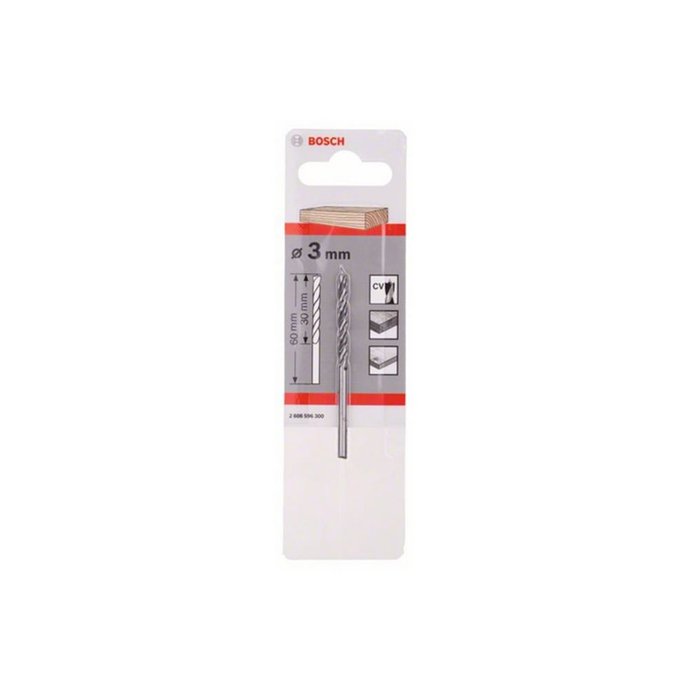 BOSCH svrdlo za drvo Standard 3x61/33 mm - Slika 2