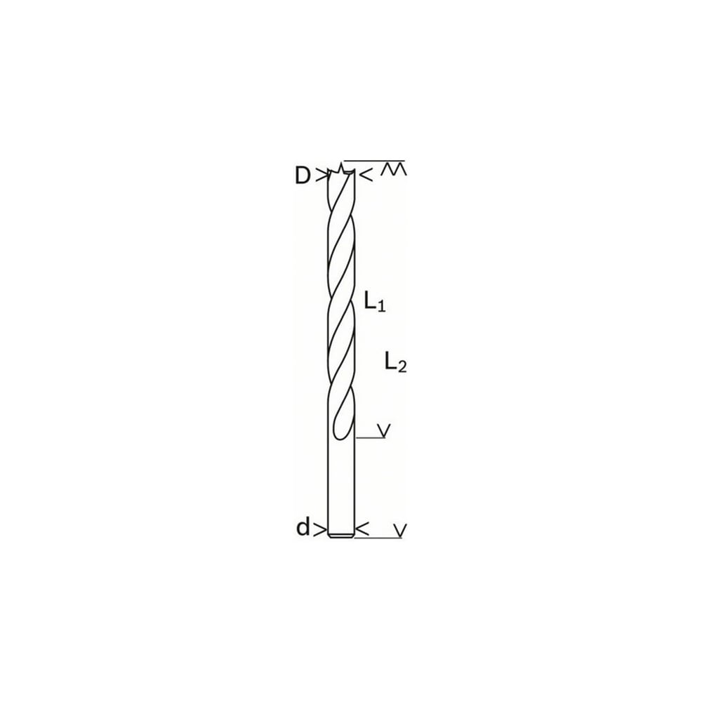 BOSCH svrdlo za drvo Standard 3x61/33 mm - Slika 3