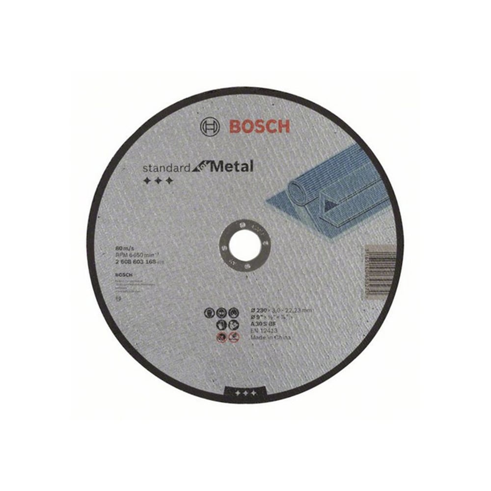 BOSCH rezna ploča za metal ravna Standard 230x3 mm