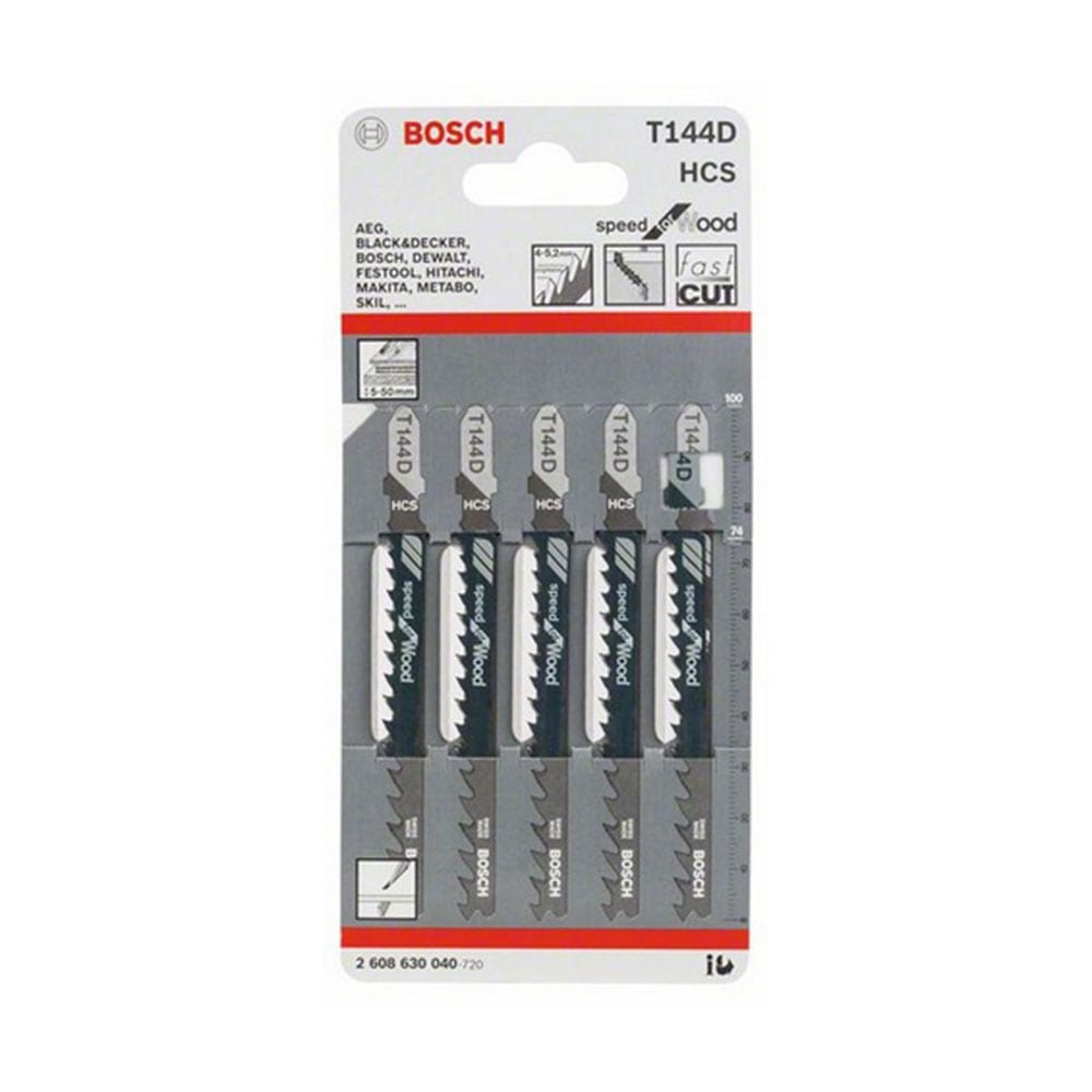 BOSCH list ubodne pile HCS T 144 D 100 mm, 5 kom - Slika 2