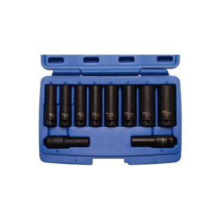 BGS set nasadnih ključeva udarni dugi 10-24 mm 1/2" pro+ 5206