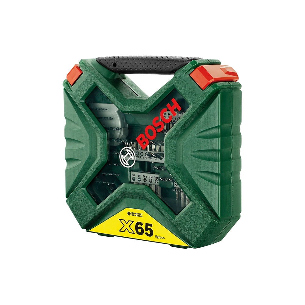 BOSCH set svrdla i bitova izvijača 65-dijelni X-Line - Slika 2