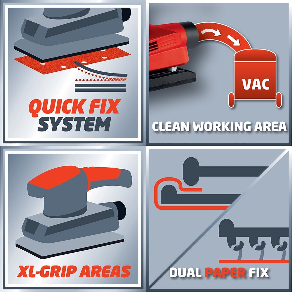 EINHELL vibracijska brusilica TC-OS 1520 - Slika 6
