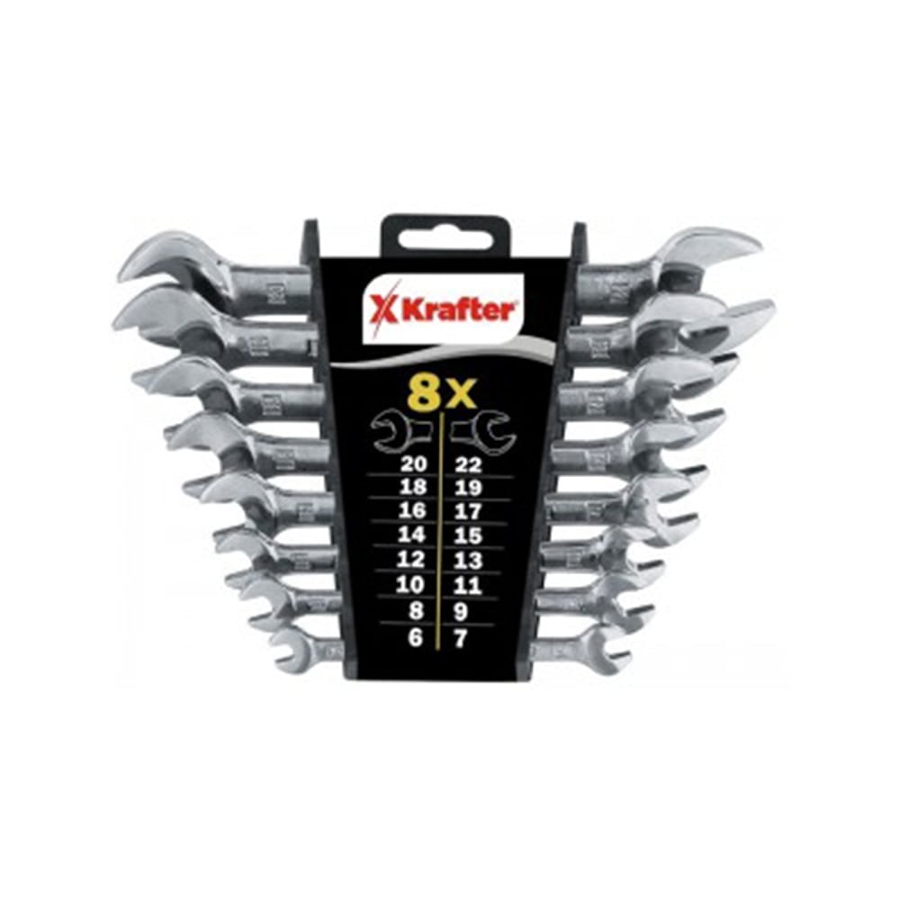 KRAFTER set ključeva viličasti 6-32 CR-V