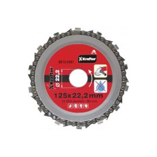 KRAFTER rezna ploča s lancem 115x22,2 mm