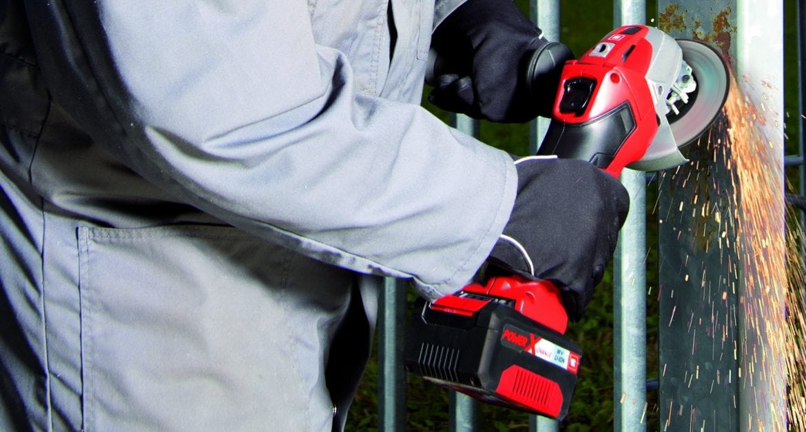 EINHELL aku kutna brusilica TE-AG 18 Li PXC 18V bez baterije - Slika 13
