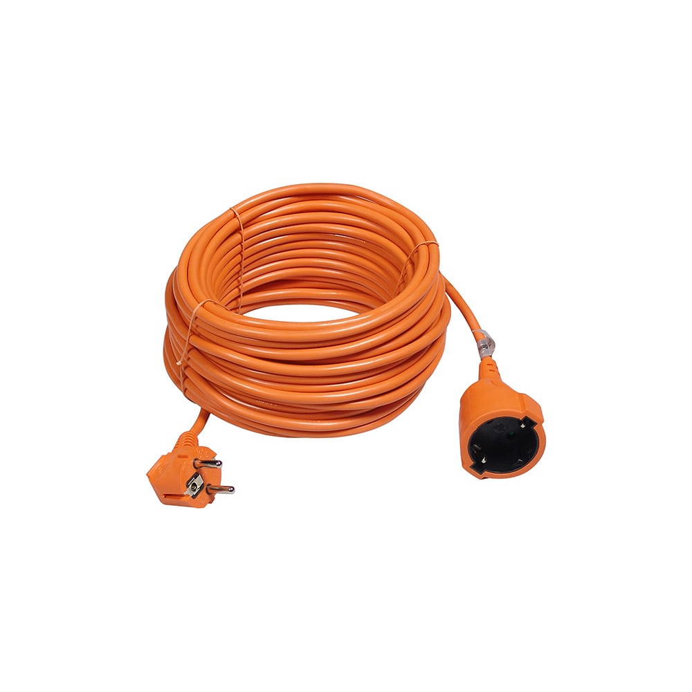 COMMEL produžni kabel 20m 10A schuko narančasti 0872A
