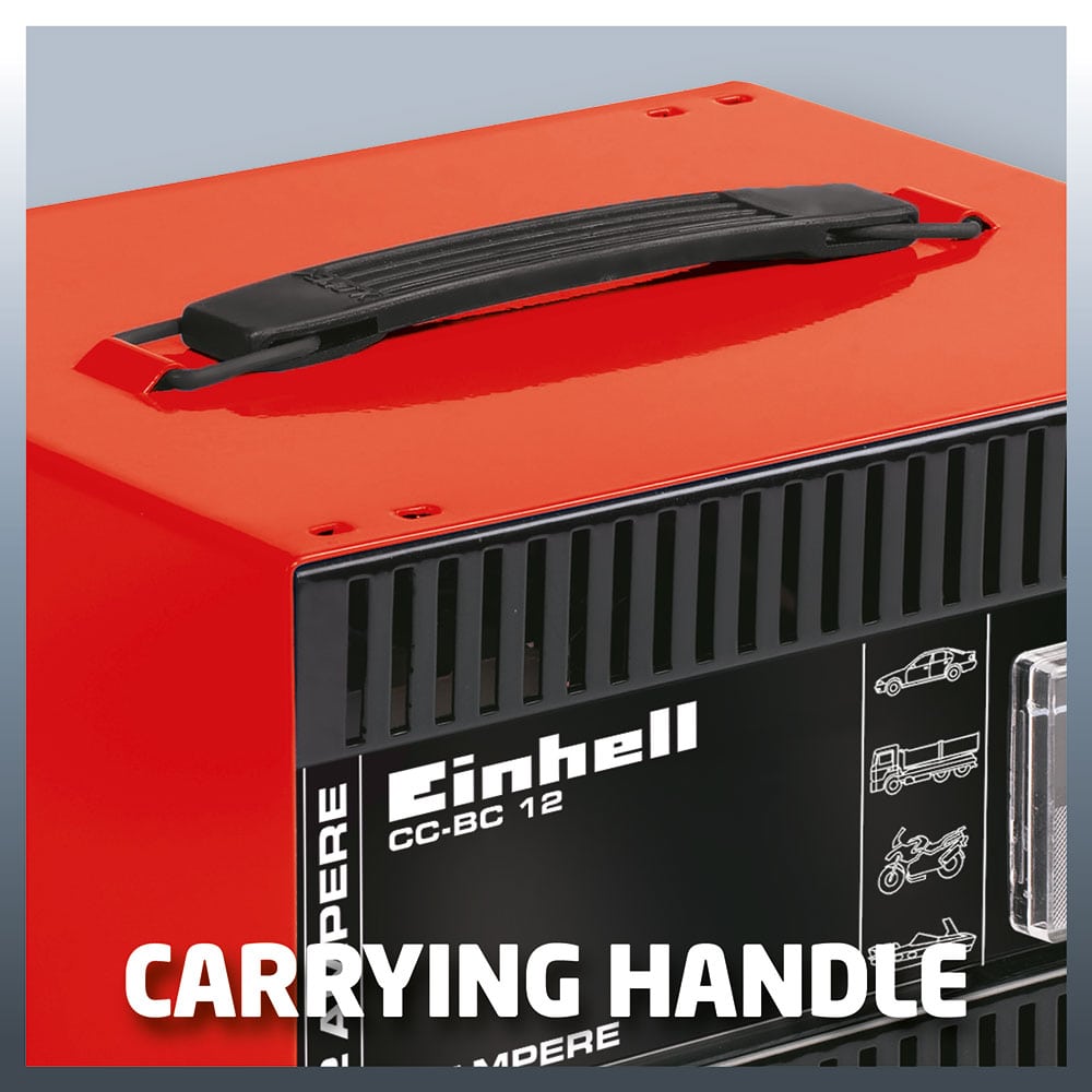 EINHELL punjač akumulatora CC-BC 12 12V 26-200Ah - Slika 2