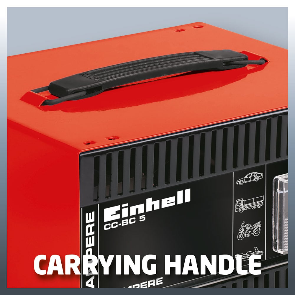 EINHELL punjač akumulatora CC-BC 5 12V 16-80Ah - Slika 3