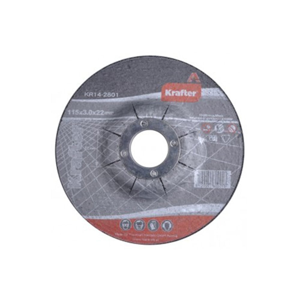 KRAFTER rezna ploča za metal 115x3x22,2 mm