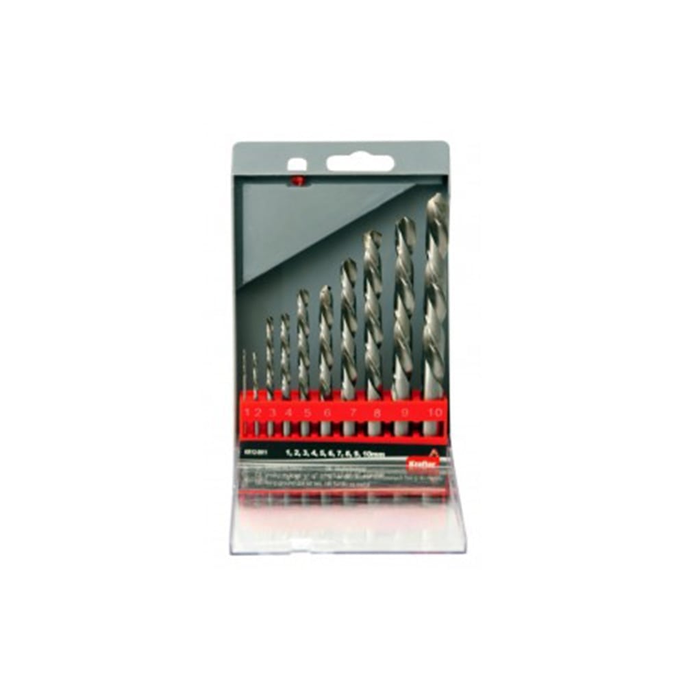 KRAFTER set svrdala za metal HSS-G 1-10 mm, 10 kom