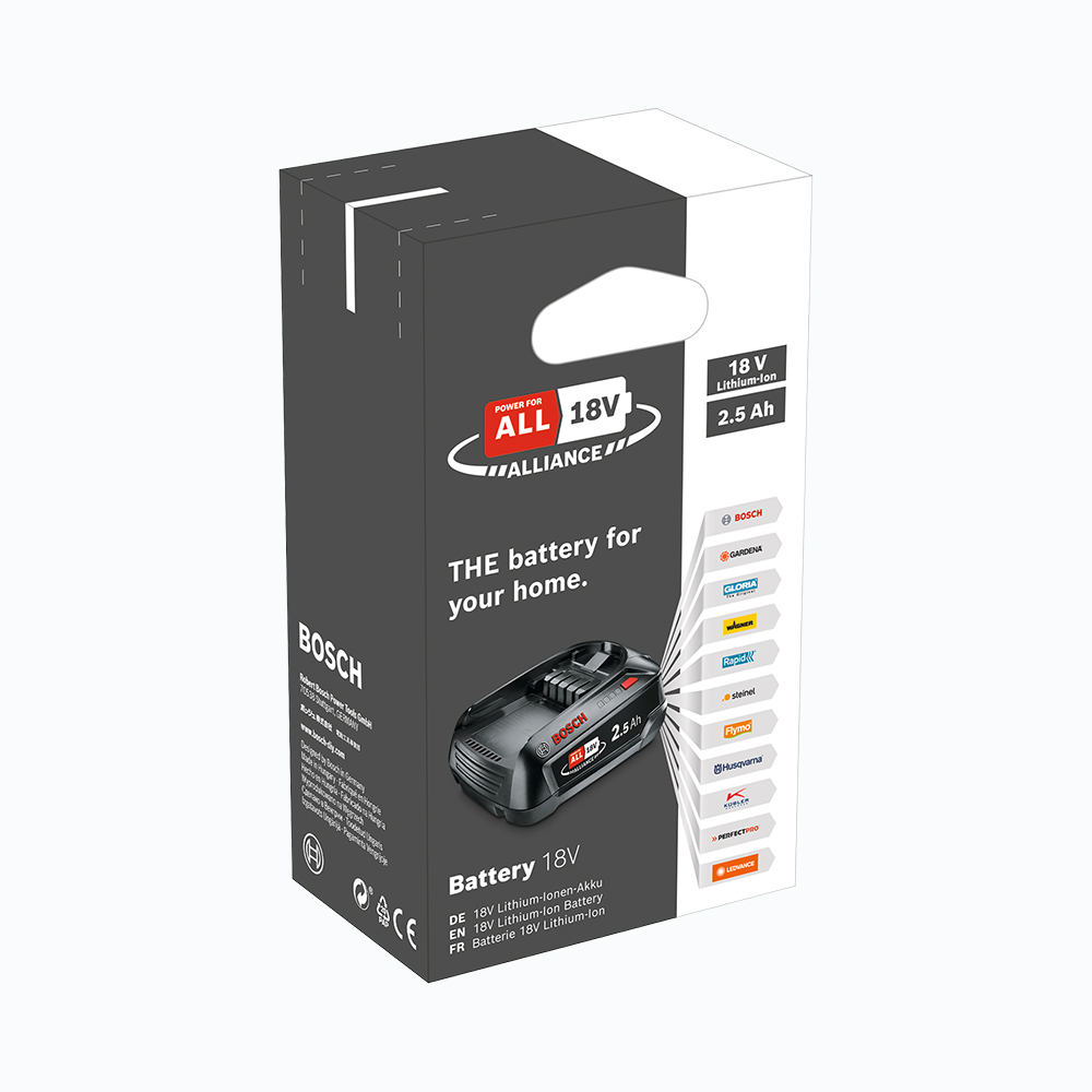 BOSCH akumulator PBA 18V 2,5Ah W-B - Slika 2