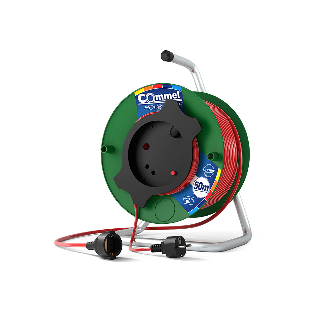 COMMEL kabelska motalica 50m 3x1,5 PVC hobby garden 0992