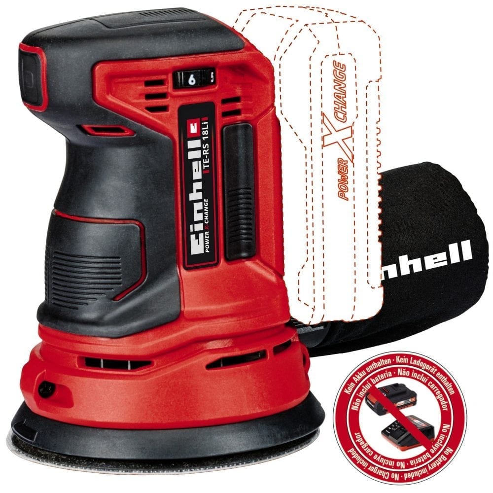 EINHELL aku ekscentrična brusilica TE-RS 18 Li PXC 18V bez baterije - Slika 2