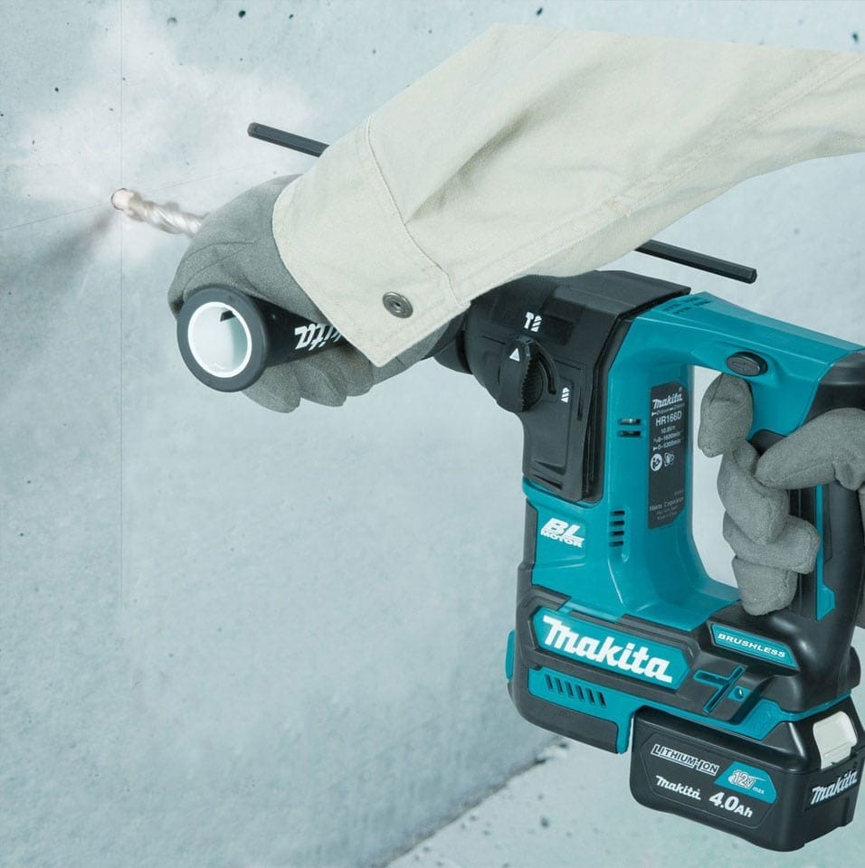 MAKITA aku bušaći čekić HR166DZ 10,8 V bez baterije - Slika 3