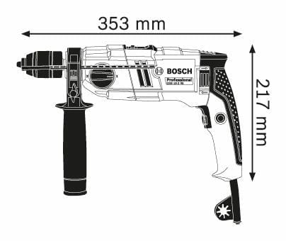 BOSCH udarna bušilica GSB 18-2 RE - Slika 5