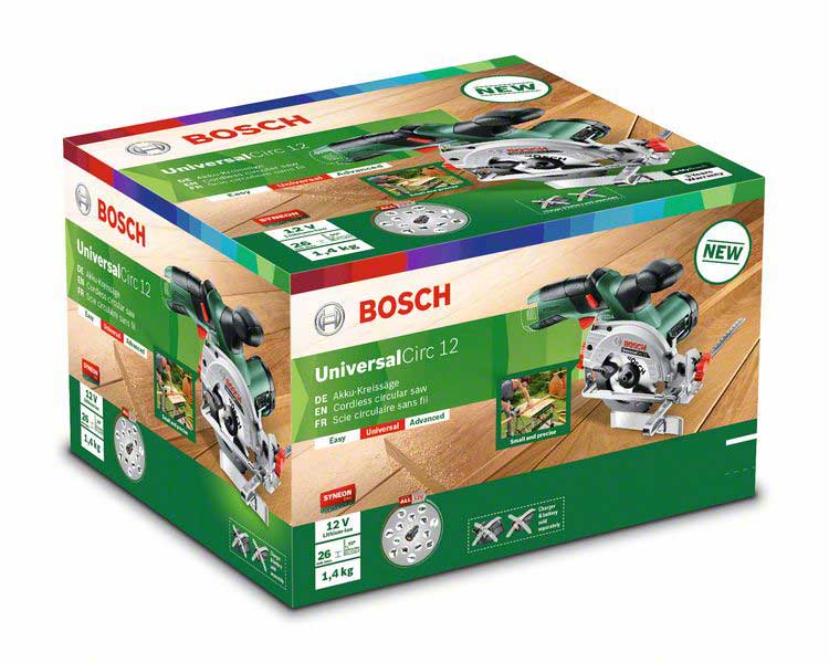 BOSCH aku ručna kružna pila UniversalCirc 12 12V bez baterije - Slika 6
