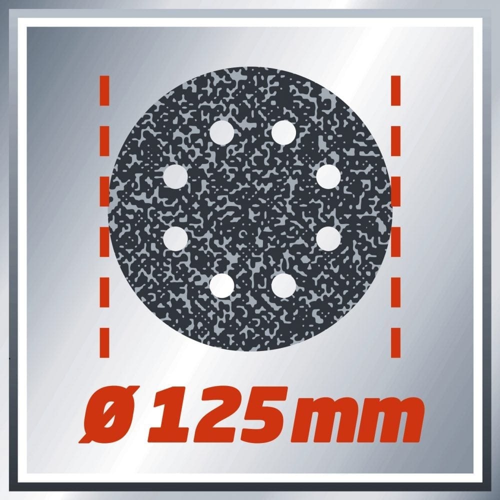 EINHELL aku ekscentrična brusilica TE-RS 18 Li PXC 18V bez baterije - Slika 7