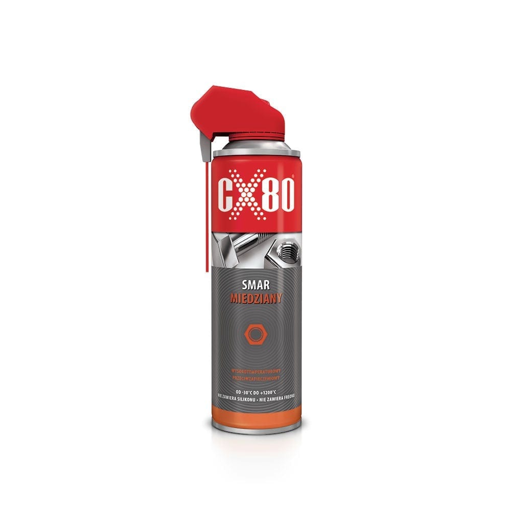 CX80 bakreno mazivo protiv zapečenih dijelova 500 ml duospray