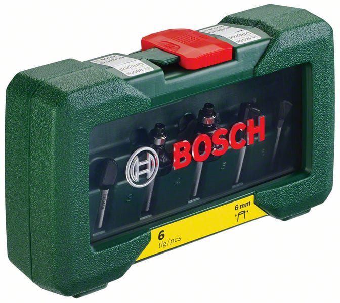 BOSCH set glodala 6-dijelni TC 6 mm - Slika 2