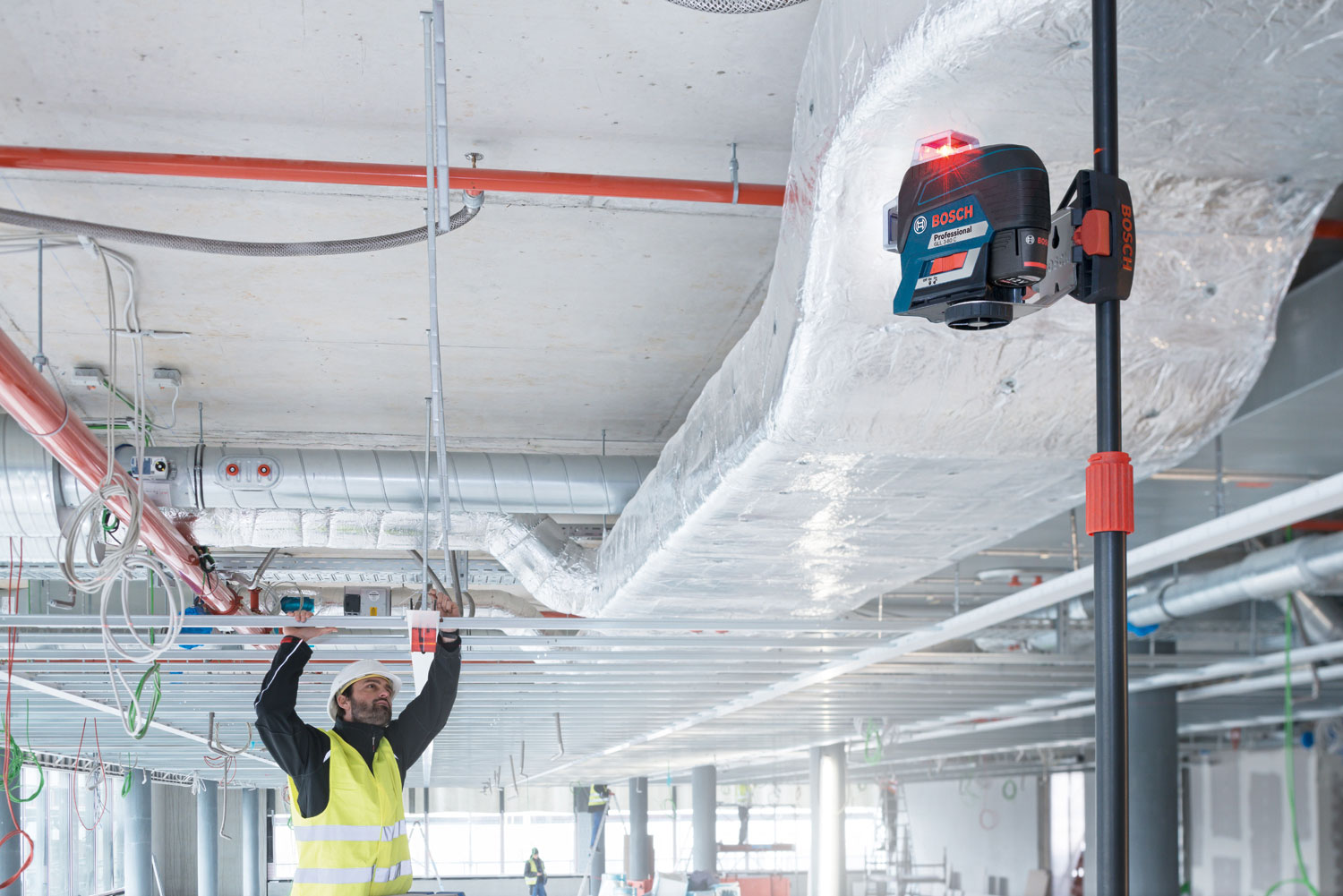 BOSCH križni laserski nivelir GLL 3-80 C + CP + torba - Slika 5