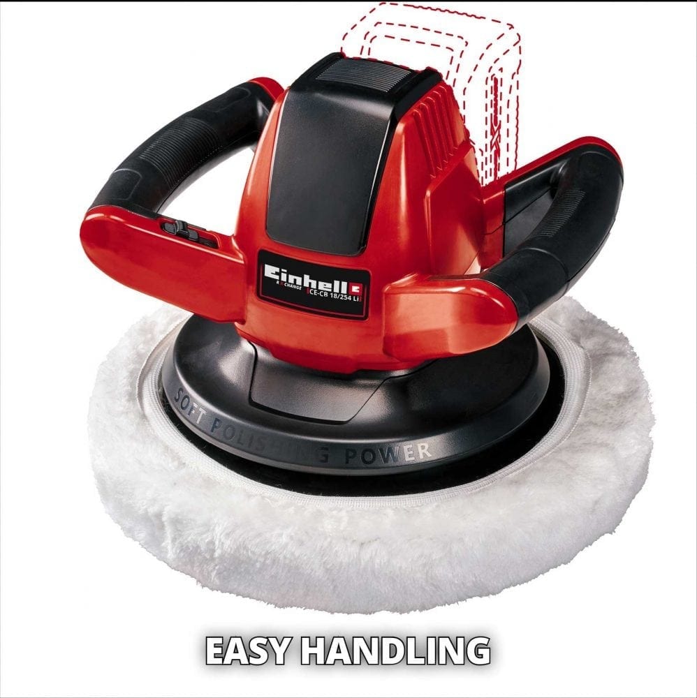 EINHELL aku polirka CE-CB 18/254 Li PXC 18V bez baterije - Slika 2