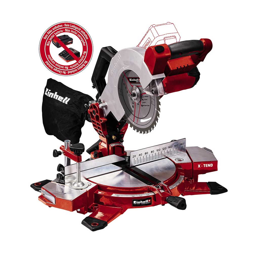 EINHELL aku preklopna pila TE-MS 18/210 Li PXC 18V bez baterije