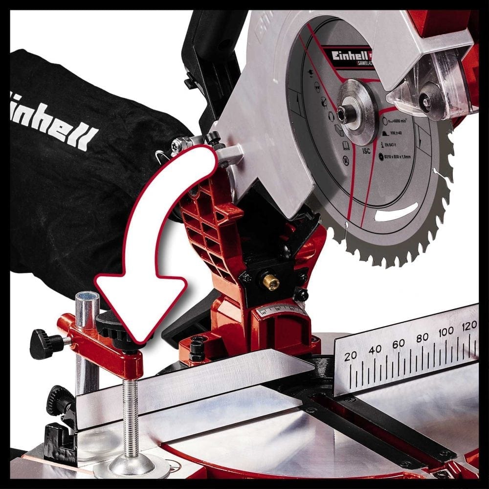 EINHELL aku preklopna pila TE-MS 18/210 Li PXC 18V bez baterije - Slika 2