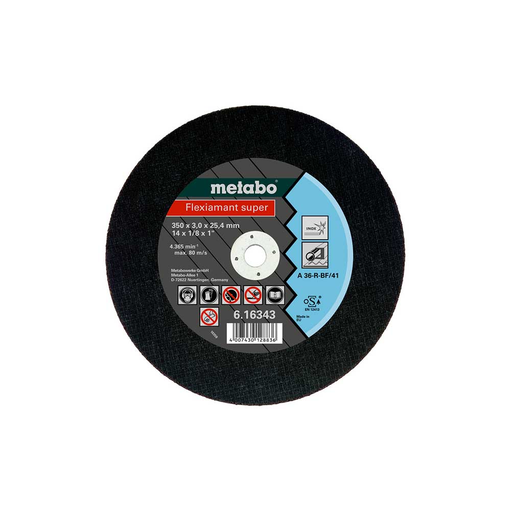 METABO rezna ploča za inox Flexiamant Super 350x25,4 mm