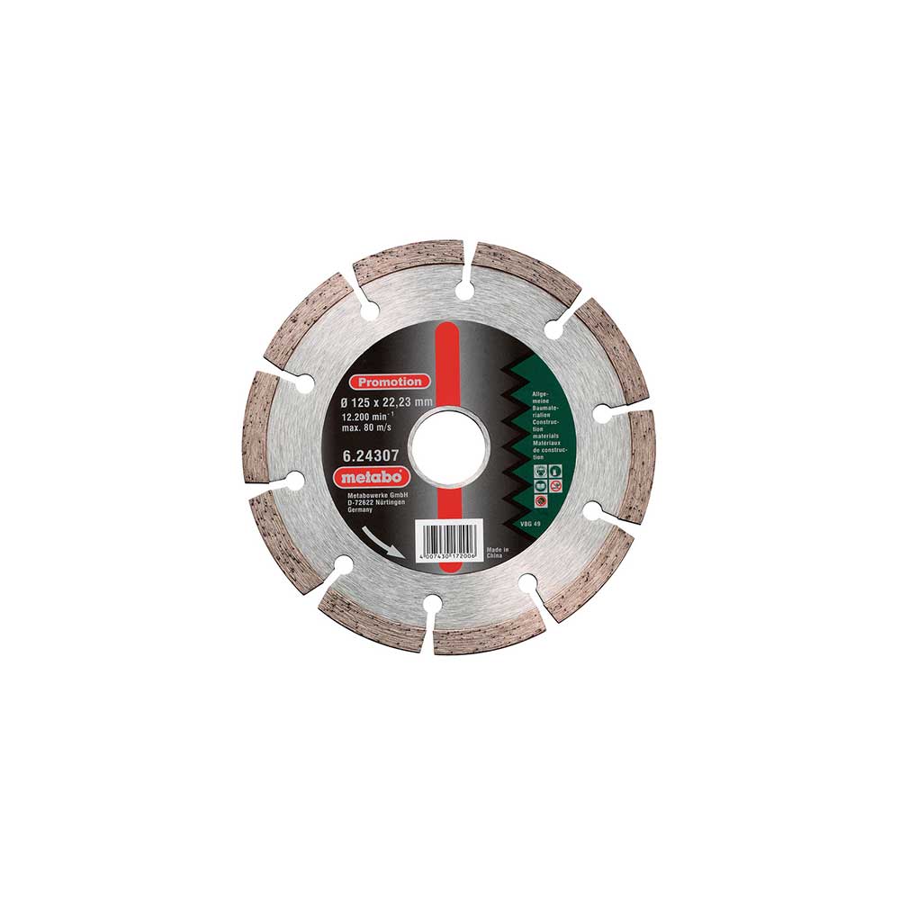 METABO dijamantna rezna ploča beton, cigla 115x22,23 mm