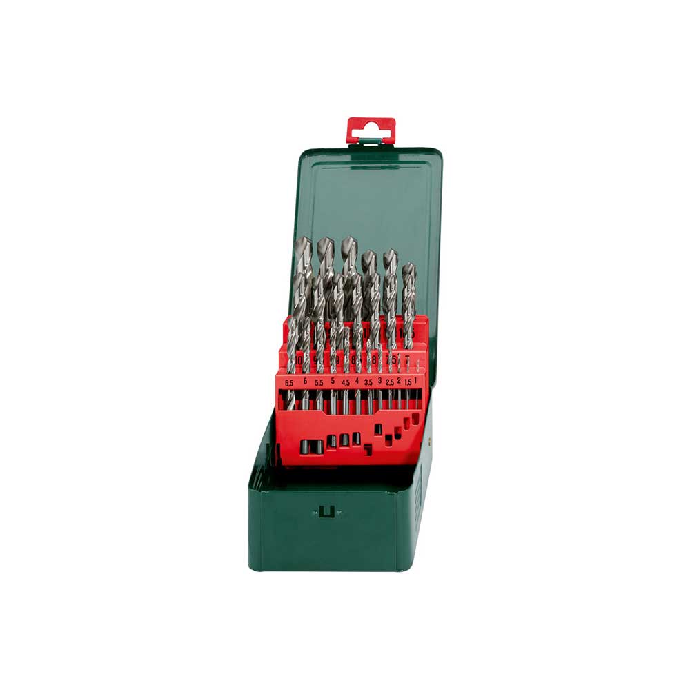 METABO set svrdala HSS-G za metal 1-13 mm, 25-dijelni