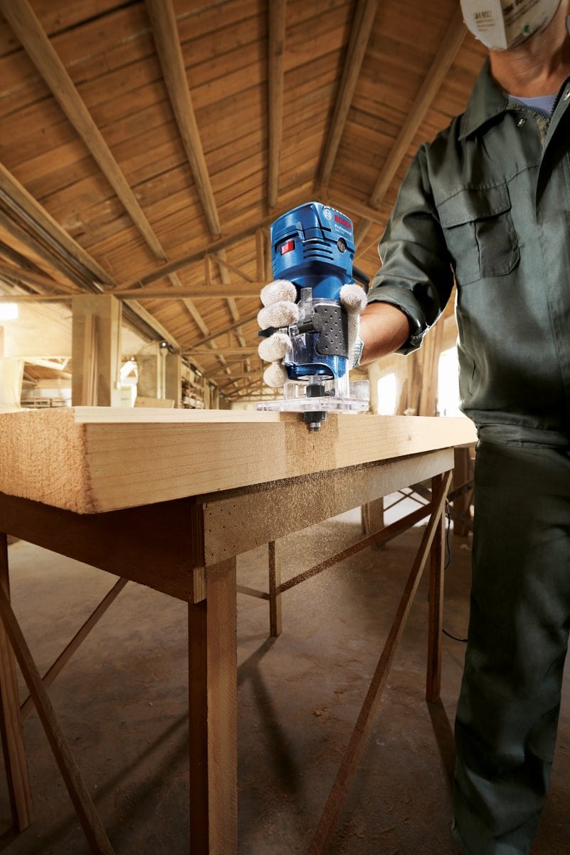 BOSCH jednoručna glodalica GKF 550 - Slika 2