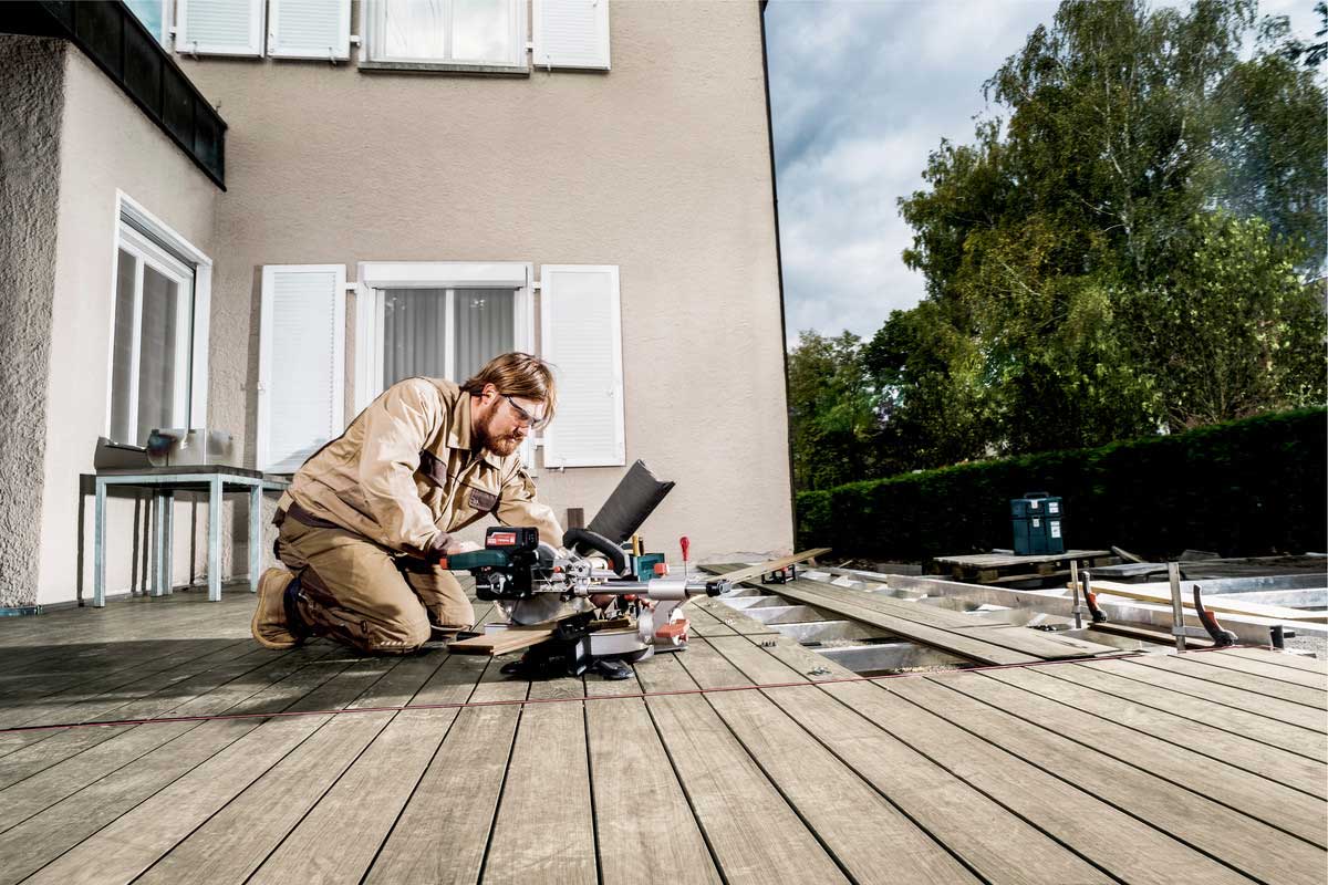 METABO aku potezno-nagibna pila KGS 18 LXT 216 mm bez baterije - Slika 2