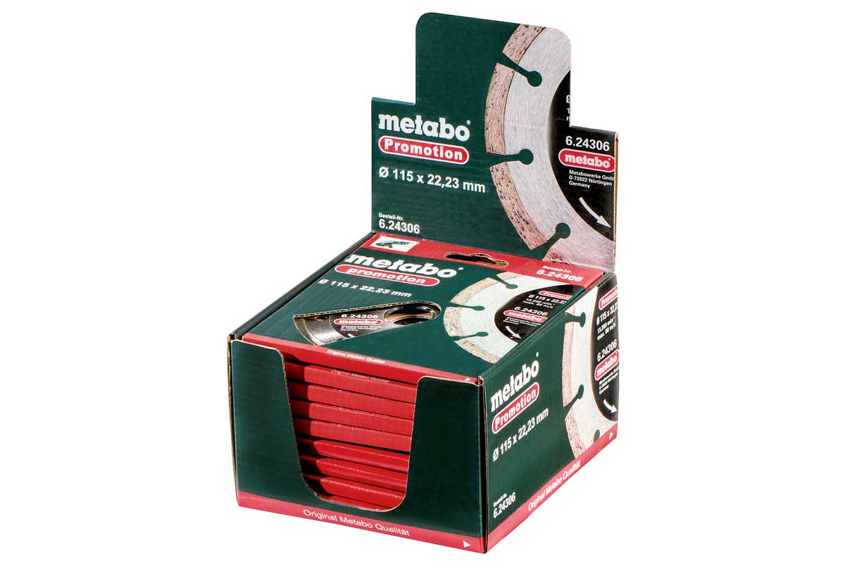 METABO dijamantna rezna ploča beton, cigla 115x22,23 mm - Slika 2