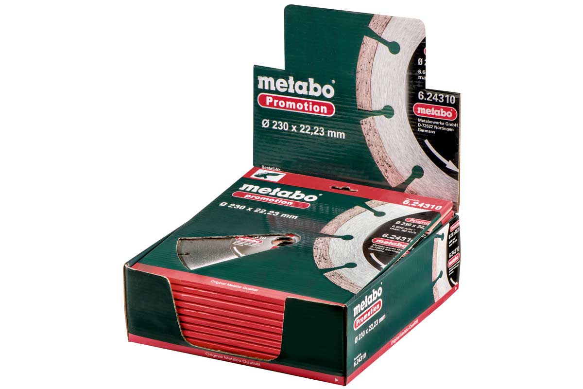 METABO dijamantna rezna ploča beton, cigla 230x22,23 mm - Slika 2