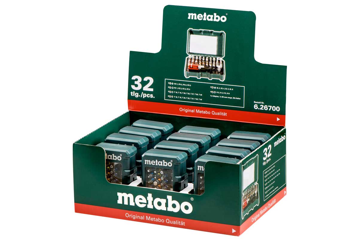 METABO set bitova 32-dijelni - Slika 2