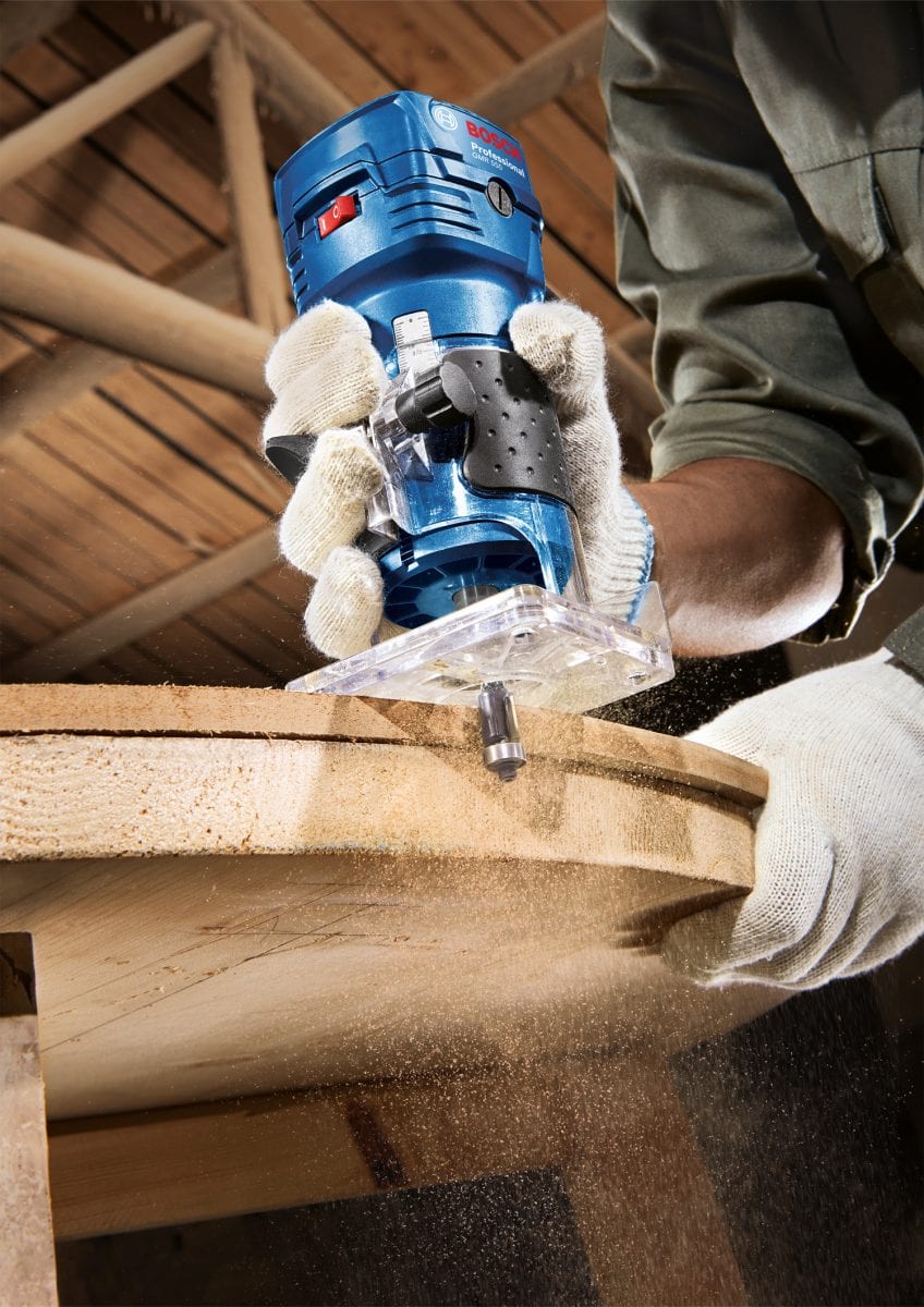 BOSCH jednoručna glodalica GKF 550 - Slika 4