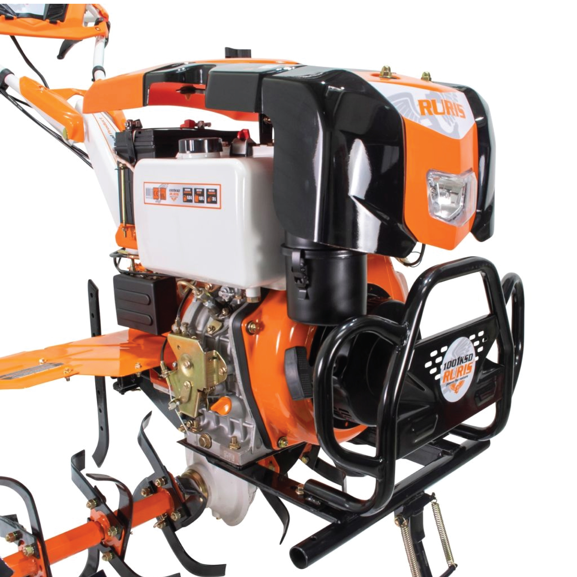 RURIS motorna kopačica 1001KSD Diesel 10 KS, 75-125cm - Slika 8