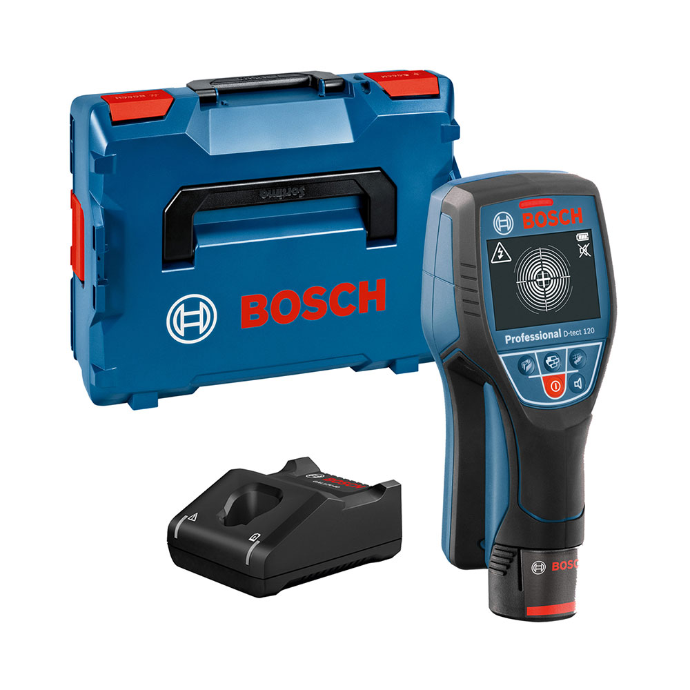 BOSCH univerzalni detektor Wallscanner D-tect 120 12V 2,0Ah L-Boxx