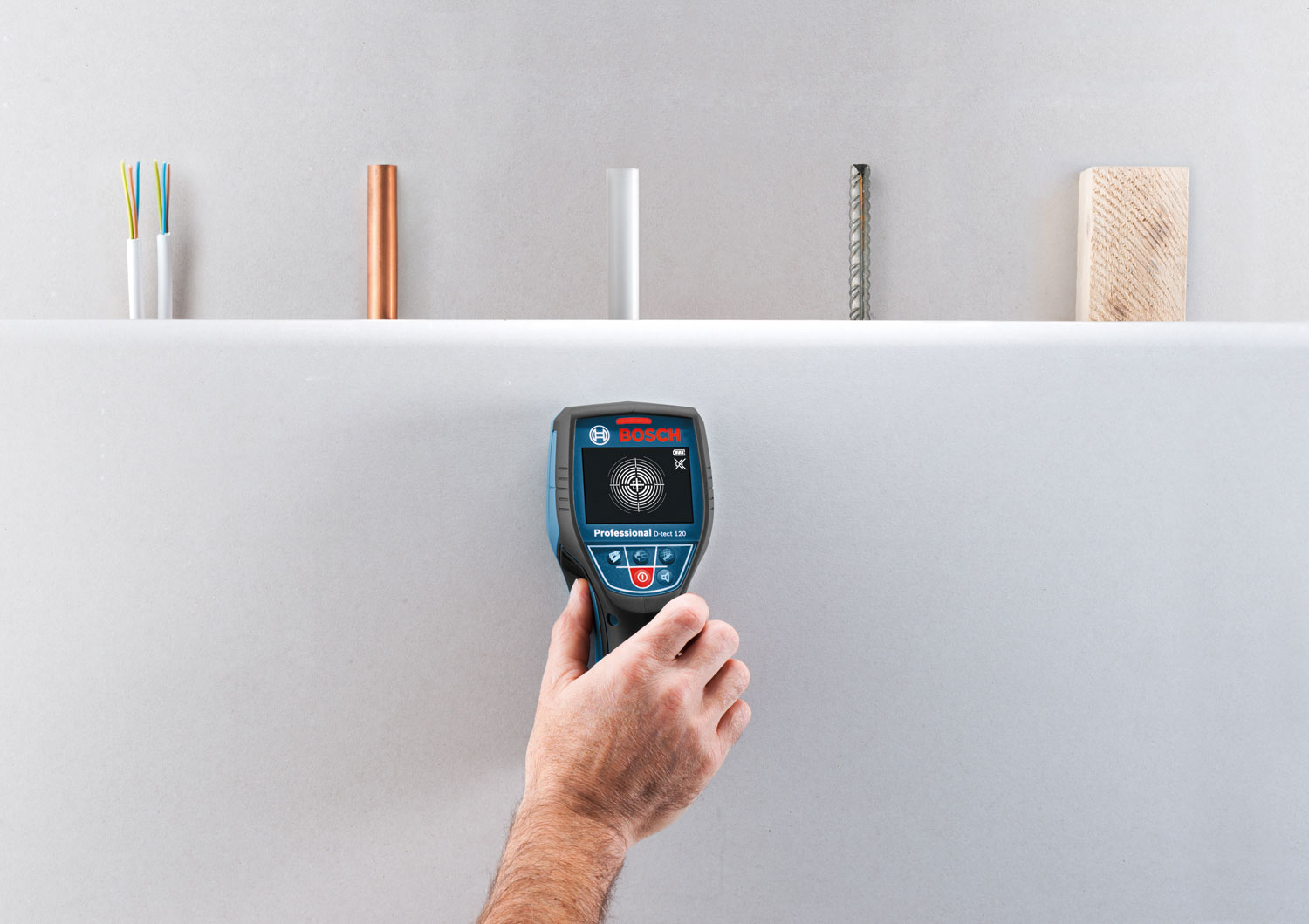 BOSCH univerzalni detektor Wallscanner D-tect 120 12V 2,0Ah L-Boxx - Slika 4