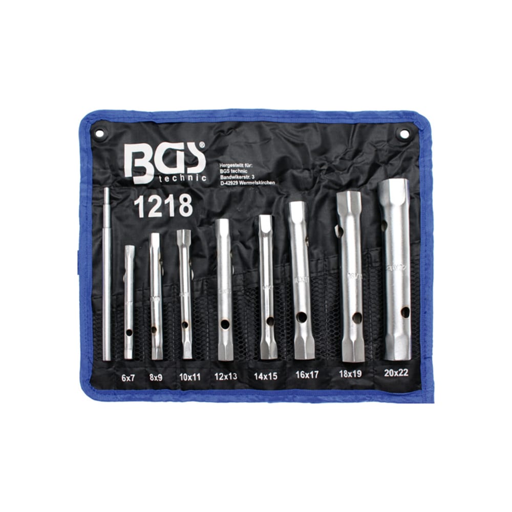 BGS set ključeva cjevastih 6x7-20x22 mm 8 dj. pro 1218